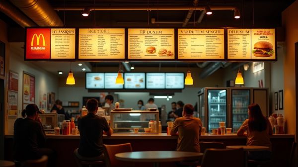 Une liste de vos burgers préférés chez Mc Donald's